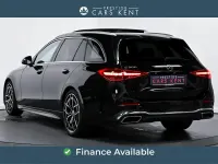 Used Mercedes C300e AMG line 2023 Black Estate