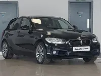 Used BMW 118 Sport Line 136 HP (100 kW) 2019 Black Hatchback