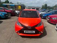 Used Toyota Aygo X-cite 68 HP (50 kW) 2014 Orange Hatchback