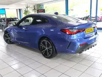 Used BMW 420 Coupé M Sport 190 HP (139 kW) 2022 Blue Coupe