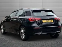 Used Mercedes A180 116 HP (85 kW) 2019 Cosmos black Hatchback