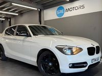 Used BMW 116 Sport Line 116 HP (85 kW) 2014 White Hatchback