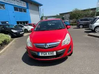 Used Vauxhall Corsa Excite 100 HP (73 kW) 2011 Red Hatchback