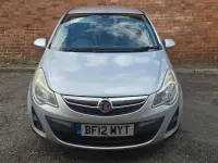 Used Vauxhall Corsa 100 HP (73 kW) 2012 Silver Hatchback