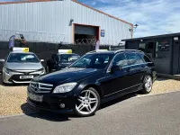Used Mercedes C220 2008 Black Estate