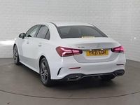 Used Mercedes A180 AMG line 136 HP (100 kW) 2021 White Sedan