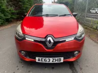Used Renault Clio Dynamique 90 HP (66 kW) 2013 Red Hatchback