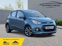 Used Hyundai i10 Premium SE 83 HP (61 kW) 2016 Blue Hatchback