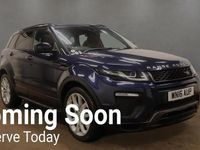 Used Land Rover Range Rover evoque HSE Dynamic 2016 Blue Estate