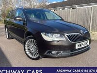 Used Skoda Superb 170 HP (125 kW) 2015 Brown Estate
