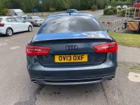 Used Audi A6 S-Line 204 HP (150 kW) 2013 Blue Sedan
