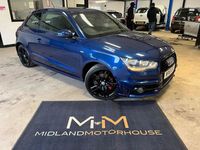 Used Audi A1 S-Line 122 HP (89 kW) 2011 Blue Hatchback