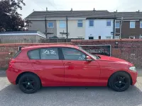 Used BMW 118 136 HP (100 kW) 2015 Red Hatchback