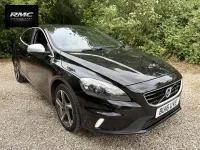 Used Volvo V40 R-Design 150 HP (110 kW) 2016 Black Hatchback