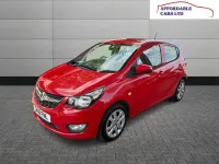 Used Vauxhall Viva 75 HP (55 kW) 2018 Red Hatchback