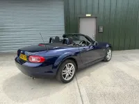 Used Mazda MX5 126 HP (92 kW) 2010 Blue Cabriolet