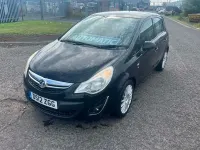 Used Vauxhall Corsa 90 HP (66 kW) 2012 Black Hatchback