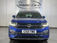 Used VW T-Cross R-line 115 HP (84 kW) 2021 Blue SUV