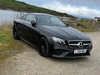 Used Mercedes E220 AMG line 194 HP (142 kW) 2019 Black Coupe