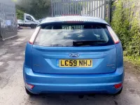 Used Ford Focus Zetec 2009 Blue Hatchback