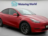 Used Tesla Model Y Long Range AWD 378 kW (514 HP) 2022 Red SUV