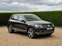 Used VW Touareg R-line 2015 Blue SUV