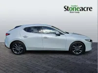 Used Mazda 3 Exclusive-Line 138 HP (101 kW) 2025 White Hatchback