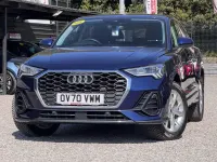 Usado Audi Q3 Sportback Sport 150 CV (110 kW) 2020 Azul SUV