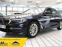 Used BMW 520 Comfort Edition 190 HP (139 kW) 2017 Blue Sedan