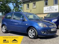 Used Ford Fiesta Zetec 2008 Blue Hatchback