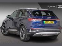 Used Audi Q4 e-tron S-Line 150 kW (204 HP) 2023 Blue SUV