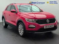 Used VW T-Roc SE 150 HP (110 kW) 2021 Red SUV