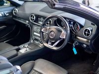 Used Mercedes SL400 AMG line 367 HP (269 kW) 2017 Black Cabriolet