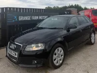 Used Audi A3 105 HP (77 kW) 2009 Black Hatchback