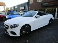 Usado Mercedes E300 AMG line 245 HP (180 kW) 2017 Branco Cabrios