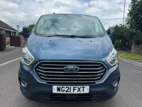 Used Ford Tourneo Custom Titanium 2021 Blue Van