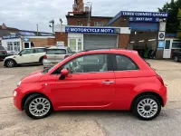 Used Fiat 500 Lounge 69 HP (50 kW) 2016 Pink Hatchback
