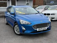 Used Ford Focus Titanium 2021 Blue Estate