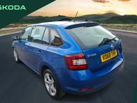 Used Skoda 110 R SE 108 HP (79 kW) 2018 Blue Estate