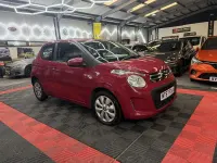 Used Citroën C1 Feel 68 HP (50 kW) 2017 Red Hatchback