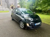 Usado Kia Picanto 68 CV (50 kW) 2014 Negro Utilitario