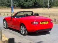 Used Mazda MX5 126 HP (92 kW) 2011 Red Cabriolet
