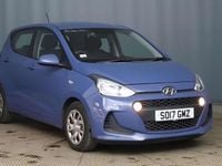 Usado Hyundai i10 SE 2017 Azul Citadino