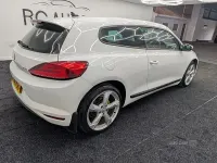 Begagnad VW Scirocco GT 2015 Vit Sportkupé