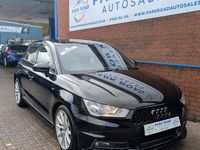 Used Audi A1 S-Line 2015 Black Hatchback