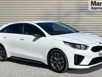 Used Kia ProCeed GT-Line 136 HP (100 kW) 2019 White Estate
