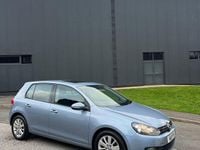 Used VW Golf VI Match 105 HP (77 kW) 2011 Blue Hatchback