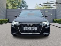 Begagnad Audi A3 S-Line 2021 Svart Sedan