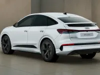 New Audi Q4 Sportback e-tron Black Edition 2026 White SUV