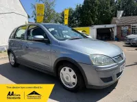 Used Vauxhall Corsa Design Edition 75 HP (55 kW) 2004 Silver Hatchback